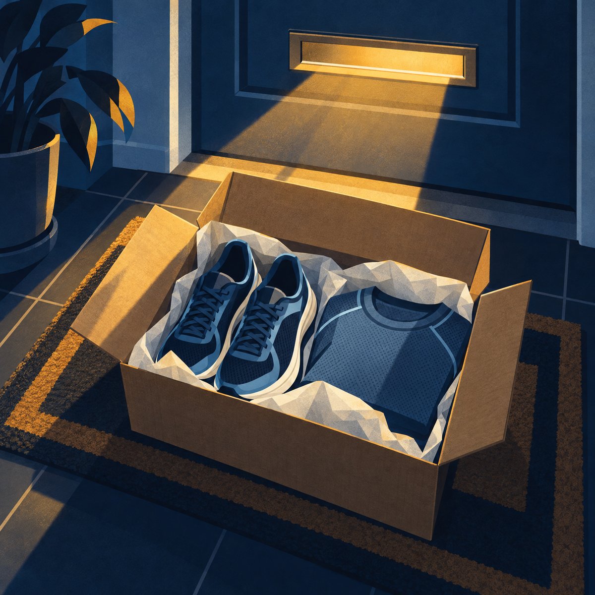 Illustration for Keep On Running!