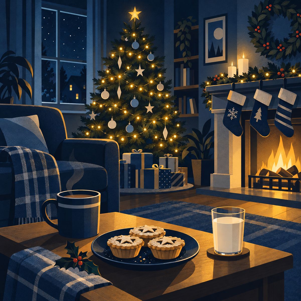 Illustration for Christmas Eve Without Beer