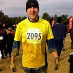 At the finish of the Grim Original 2012