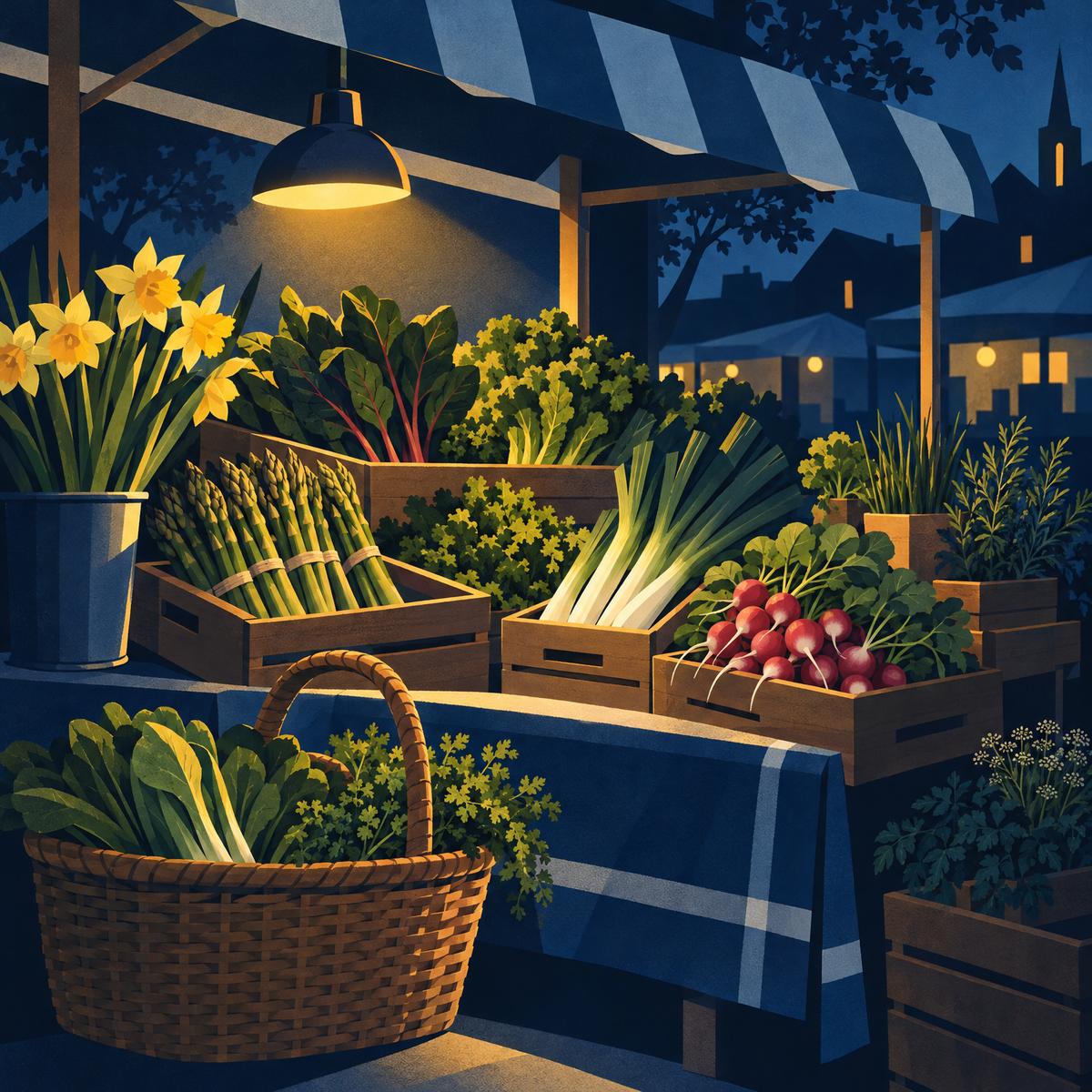 Illustration for March Without Meat!