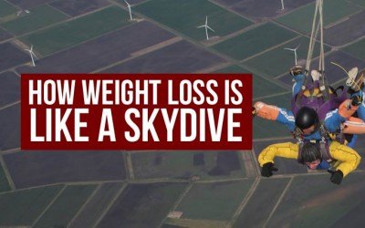 How weight loss is like a skydive