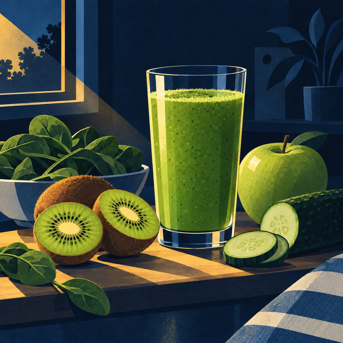 Illustration for The Kiwi One